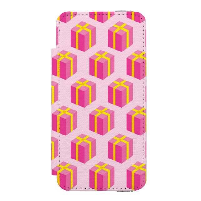 Capa Carteira Para iPhone, Incipio Fundo com presentes (Frente do fólio)