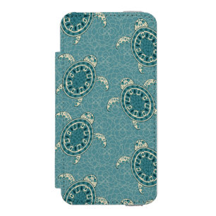 Capa Carteira Incipio Watson™ Para iPhone 5 fundo das tartarugas