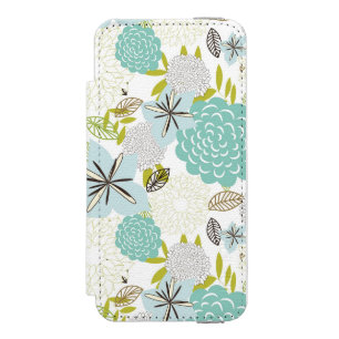 Capa Carteira Incipio Watson™ Para iPhone 5 Fundo floral 5