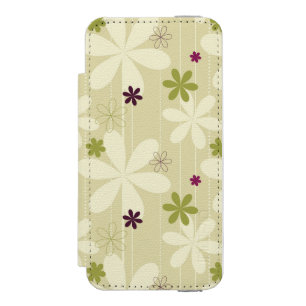 Capa Carteira Incipio Watson™ Para iPhone 5 Fundo floral retro