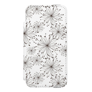Capa Carteira Incipio Watson™ Para iPhone 5 Fundo floral retro
