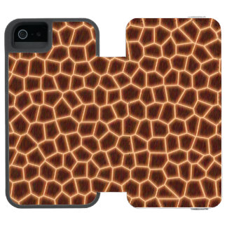 Capa Carteira Incipio Watson™ Para iPhone 5 Giraffe Impressão
