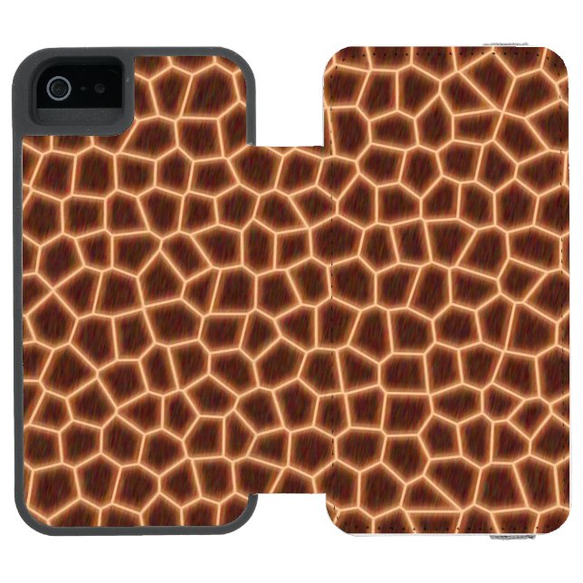 Capa Carteira Para iPhone, Incipio Giraffe Impressão (Fólio aberto)