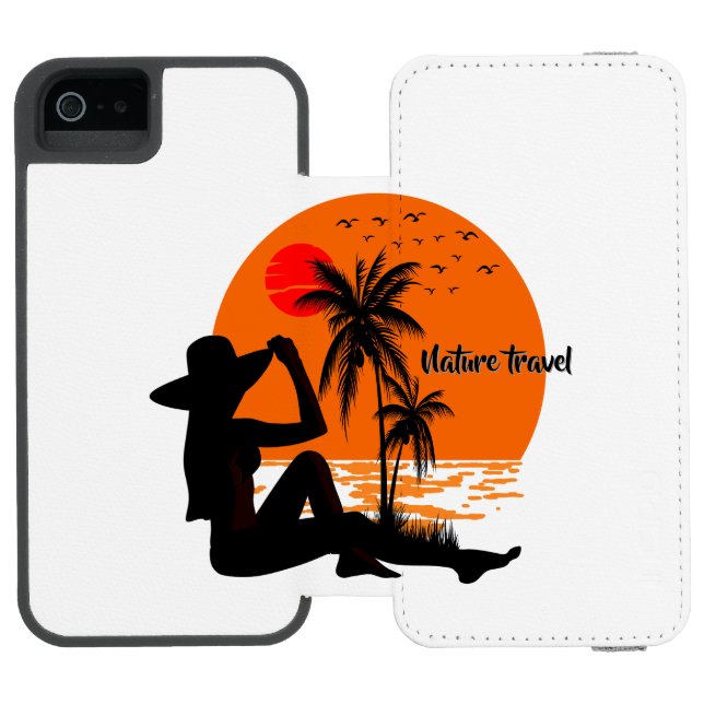 Capa Carteira Para iPhone, Incipio Global Tourism Resilience Day (Fólio aberto)