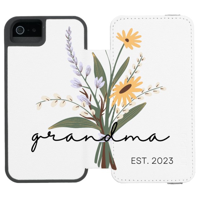 Capa Carteira Para iPhone, Incipio #GrandmaEst.2023iPhone 6 Wallet Case (Fólio aberto)