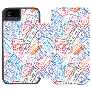 Capa Carteira Incipio Watson™ Para iPhone 5 ícone de viagem