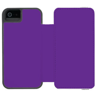 Capa Carteira Incipio Watson™ Para iPhone 5  imagem exibe uma tonalidade sólida, profunda e ví
