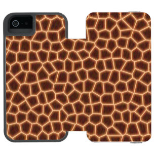 Capa Carteira Incipio Watson™ Para iPhone 5 Impressão do girafa