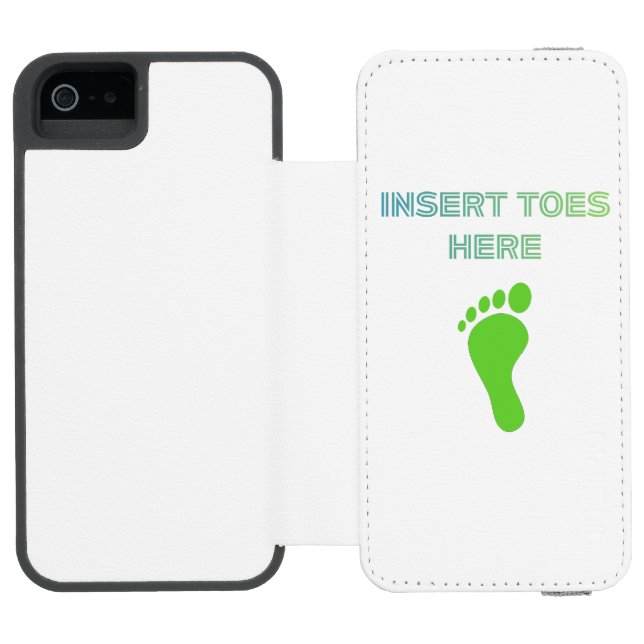 Capa Carteira Para iPhone, Incipio Insert Toes Here (Fólio aberto)