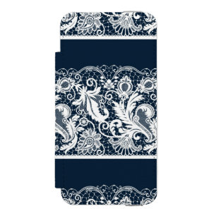 Capa Carteira Incipio Watson™ Para iPhone 5 Laço branco 2