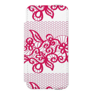 Capa Carteira Incipio Watson™ Para iPhone 5 Laço vermelho