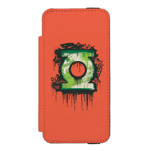 Capa Carteira Incipio Watson™ Para iPhone 5 Lanterna Verde - Símbolo de Innocência Torcida