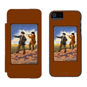 Capa Carteira Incipio Watson™ Para iPhone 5 Lewis e Clark que exploram o oeste