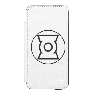 Capa Carteira Incipio Watson™ Para iPhone 5 Logotipo verde 12 da lanterna