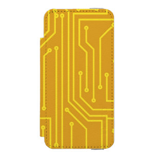 Capa Carteira Incipio Watson™ Para iPhone 5 Material informático abstrato