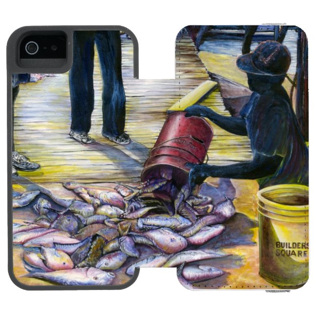 Capa Carteira Para iPhone, Incipio Menu de hoje, Ilha Harbour, Bahamas (Fólio aberto)