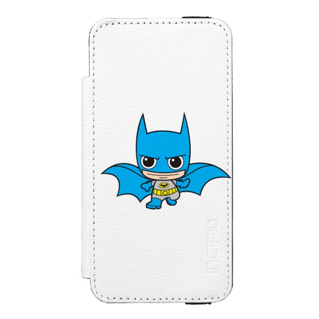Capa Carteira Para iPhone, Incipio Mini Batman em Execução (Frente do fólio)