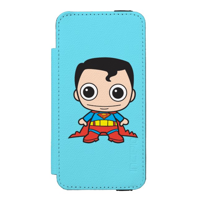 Capa Carteira Para iPhone, Incipio Mini Superman (Frente do fólio)