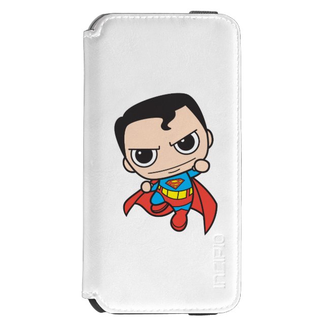 Capa Carteira Para iPhone, Incipio Mini Superman Flying (Frente do fólio)