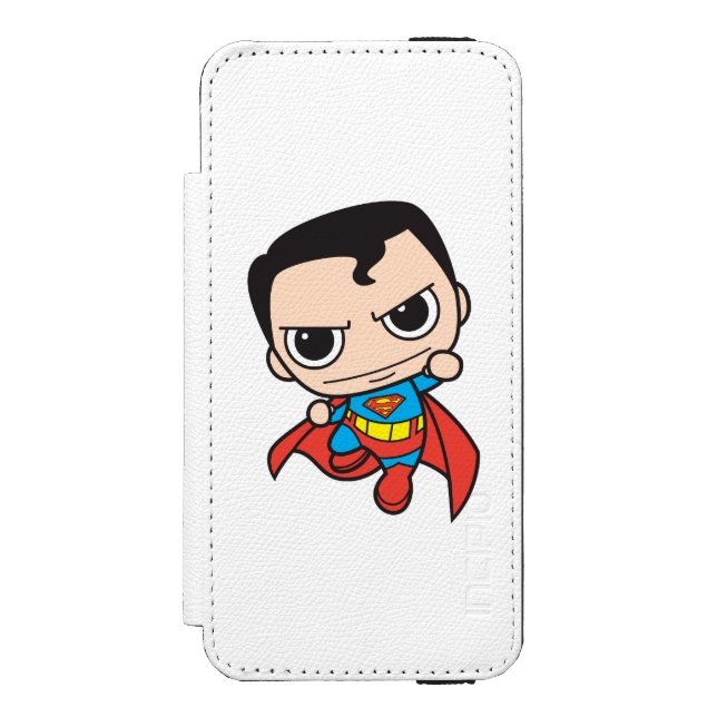 Capa Carteira Para iPhone, Incipio Mini Superman Flying (Frente do fólio)