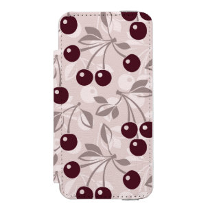 Capa Carteira Incipio Watson™ Para iPhone 5 Modele com cerejas 2