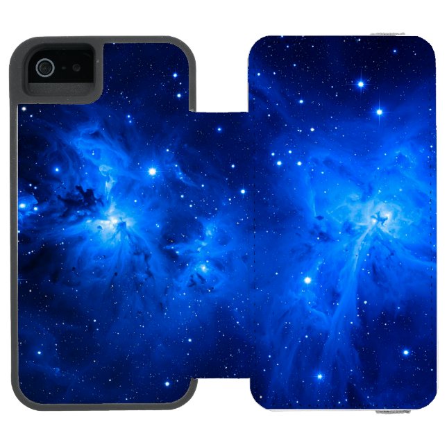 Capa Carteira Para iPhone, Incipio Nebulosa Azul (Fólio aberto)