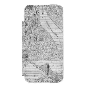 Capa Carteira Incipio Watson™ Para iPhone 5 New York: Trem do EL, C1878