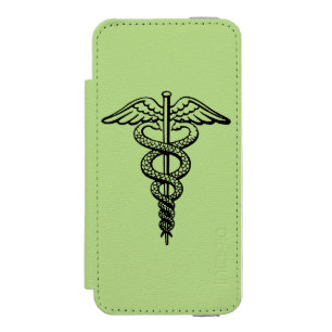 Capa Carteira Incipio Watson™ Para iPhone 5 O símbolo do Caduceus