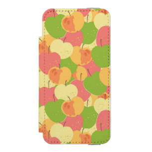 Capa Carteira Incipio Watson™ Para iPhone 5 Ornamento com maçãs