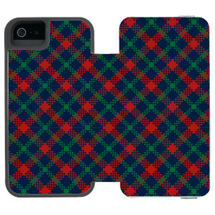 Capa Carteira Incipio Watson™ Para iPhone 5 Padrão de Natal 104