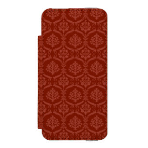 Capa Carteira Incipio Watson™ Para iPhone 5 Papel de parede 3 do damasco