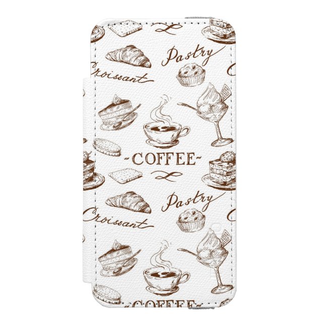 Capa Carteira Para iPhone, Incipio Papel doce (Frente do fólio)