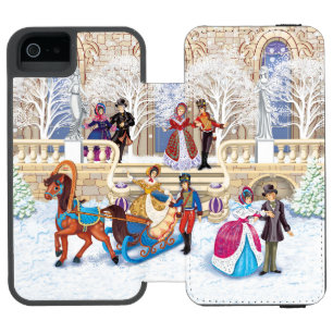 Capa Carteira Incipio Watson™ Para iPhone 5 Passo de inverno