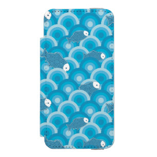Capa Carteira Incipio Watson™ Para iPhone 5 Peixes