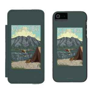 Capa Carteira Incipio Watson™ Para iPhone 5 Plano de Bush & pesca - parque nacional de