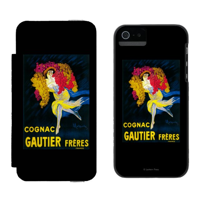 Capa Carteira Para iPhone, Incipio Promocional PosterFrance de Gautier do conhaque (Lado a lado)