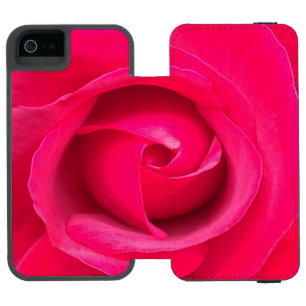 Capa Carteira Incipio Watson™ Para iPhone 5 Rosa Rosa Rosa Vermelha Romântica