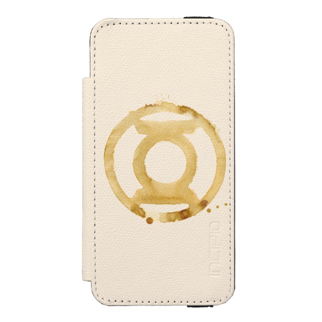 Capa Carteira Para iPhone, Incipio Símbolo Café Lanterna (Frente do fólio)