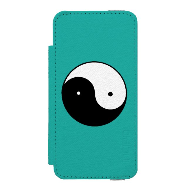 Capa Carteira Para iPhone, Incipio Símbolo de Yin Yang (Frente do fólio)