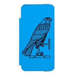 Capa Carteira Incipio Watson™ Para iPhone 5 Símbolo egípcio: Falcão