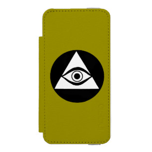Capa Carteira Incipio Watson™ Para iPhone 5 Símbolo: Todo o olho de vista