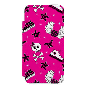Capa Carteira Incipio Watson™ Para iPhone 5 Símbolos de Emo
