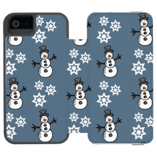 Capa Carteira Incipio Watson™ Para iPhone 5 Snowman