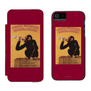 Capa Carteira Incipio Watson™ Para iPhone 5 Sobremesa de Anisetta Evangelisti Liquore a