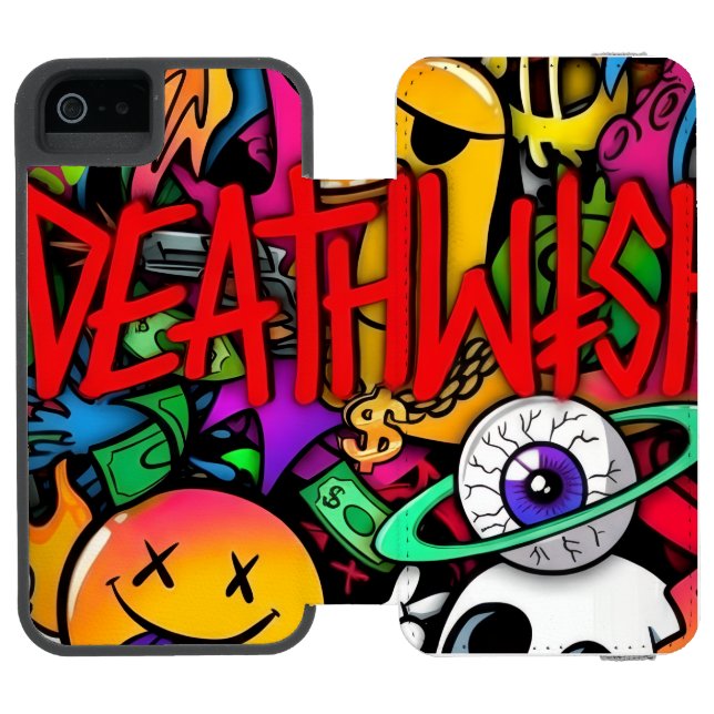 Capa Carteira Para iPhone, Incipio tapis souri (Fólio aberto)