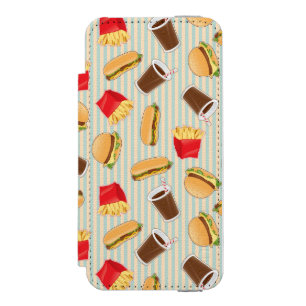 Capa Carteira Incipio Watson™ Para iPhone 5 Teste padrão 2 do fast food