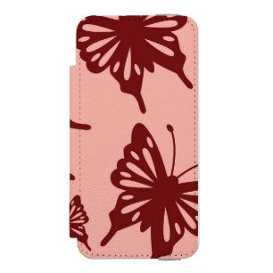 Capa Carteira Incipio Watson™ Para iPhone 5 teste padrão de borboleta