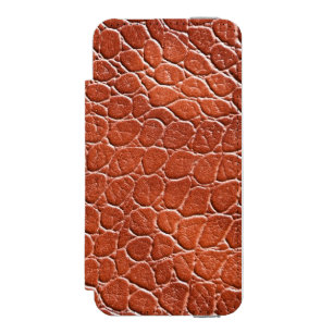 Capa Carteira Incipio Watson™ Para iPhone 5 Teste padrão de couro