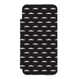 Capa Carteira Incipio Watson™ Para iPhone 5 Teste padrão do hipster do bigode