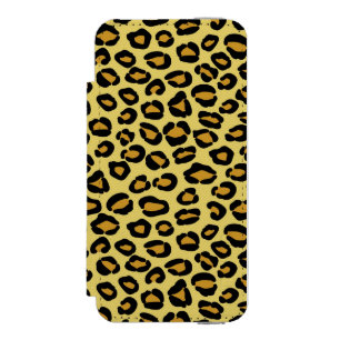 Capa Carteira Incipio Watson™ Para iPhone 5 Teste padrão do leopardo